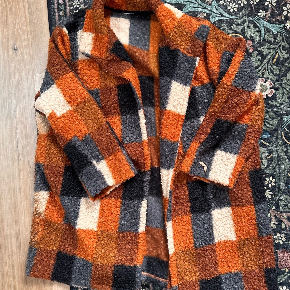 Teddy Gingham Coat